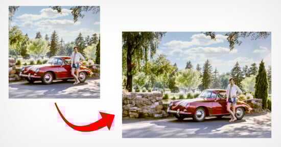 Adobe's New Generative Expand Uses AI to Push an Image Beyond Its Borders
