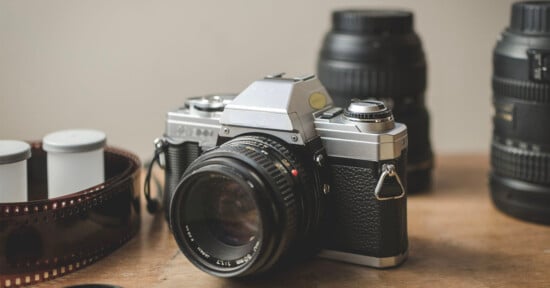 A film camera