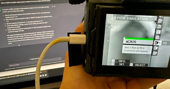 ChatGPT Film Simulation recipe